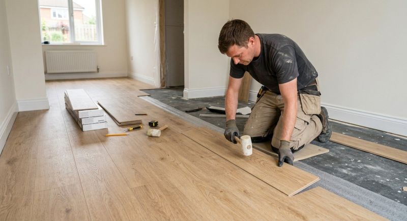 Linoleum Floor Installation in Ingram, TX