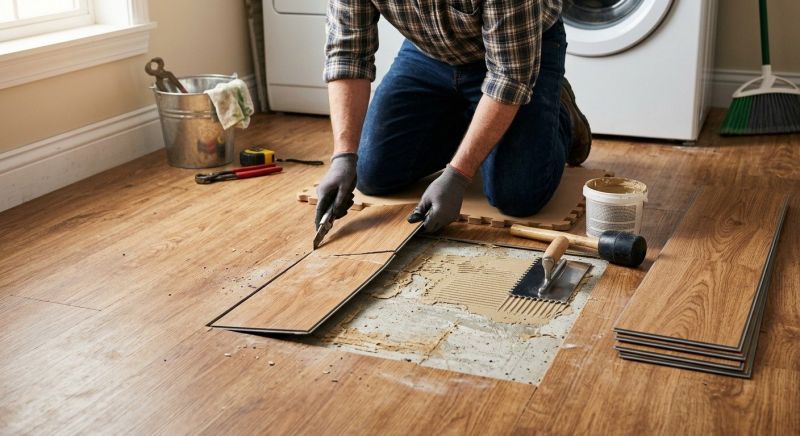 Linoleum Floor Installation in Kerrville, TX