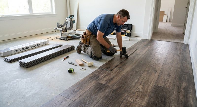 Linoleum Floor Installation in Fredericksburg, TX
