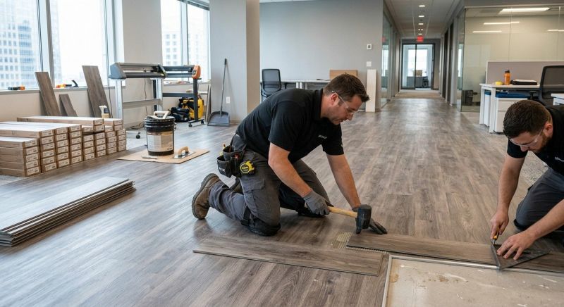Linoleum Floor Installation in Medina, TX