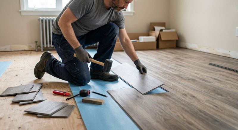 Linoleum Flooring Replacement in Fredericksburg, TX