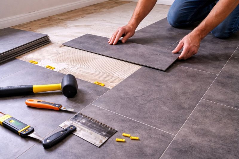 Luxury Vinyl Tile Installation in Center Point, TX
