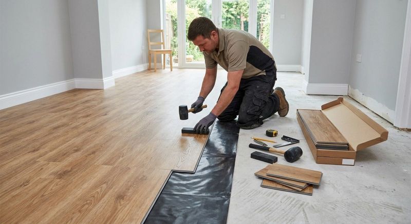 Luxury Vinyl Tile Installation in Fredericksburg, TX