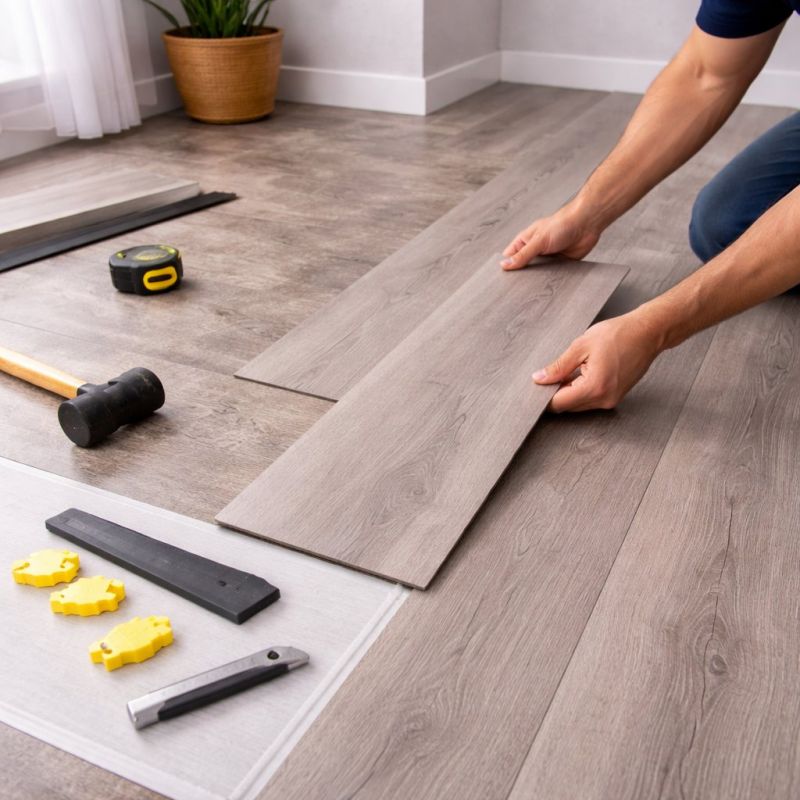 Lvt Flooring Installation in Comfort, TX