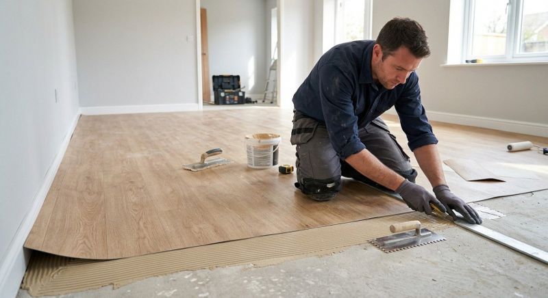 Sheet Flooring Installation in Fredericksburg, TX