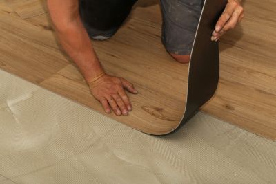 Sheet Linoleum Installation in Medina, TX