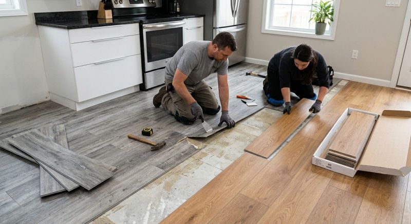 Vinyl Floor Replacement in Fredericksburg, TX