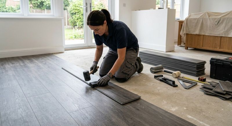 Vinyl Tile Installation in Fredericksburg, TX